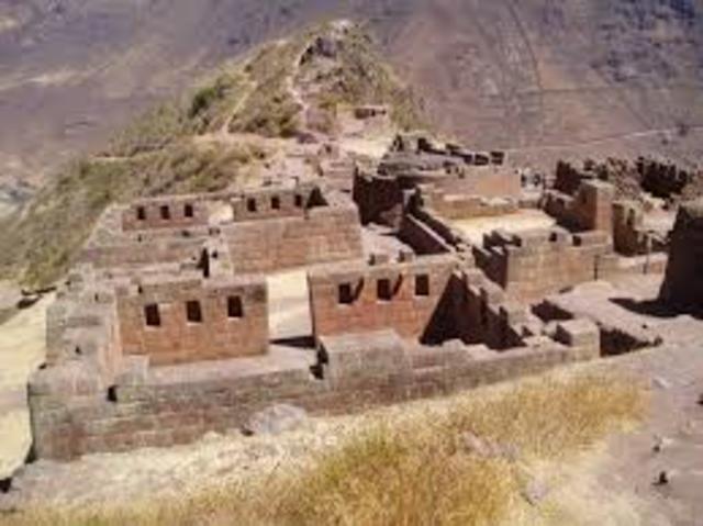 Temple platforms are built in Peru