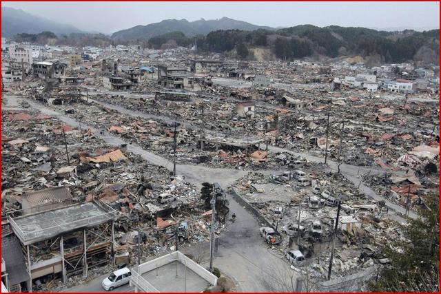 Japan suffers a 8.8 earthquake and a tsunami.