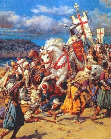 The Fifth Crusade begins