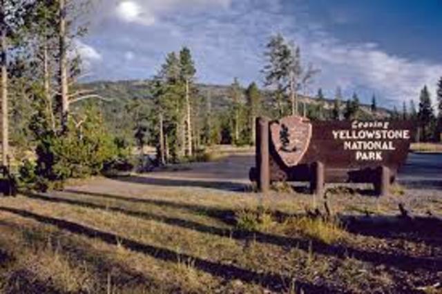 YellowStone National Park Founded