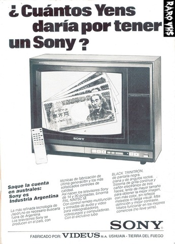 Publicidad Tv Sony