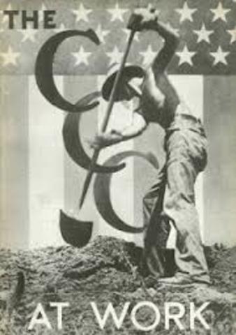 Civilian Conservation Corps founded