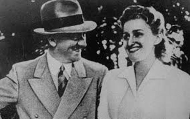 Boda de Adolf Hitler y Eva Braun