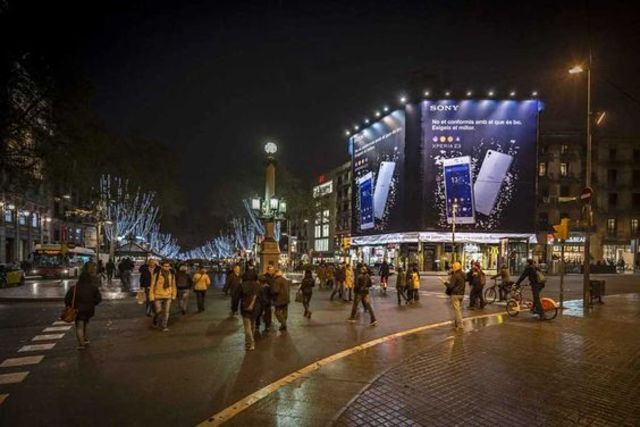 Publicidad Celular sony