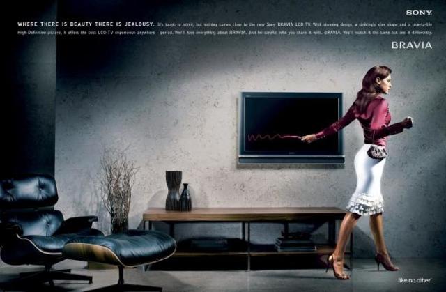 Publicidad tv. sony