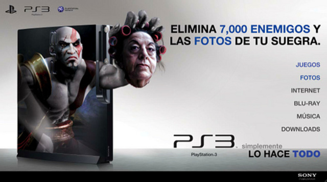 Publicidad sony playstation 3
