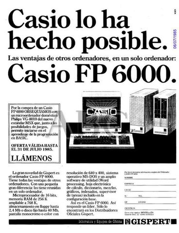 Publicidad Casio