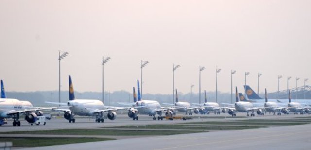 Flights have been grounded.