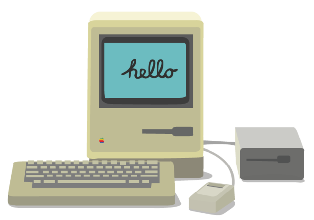 Apple computer Original macantosh