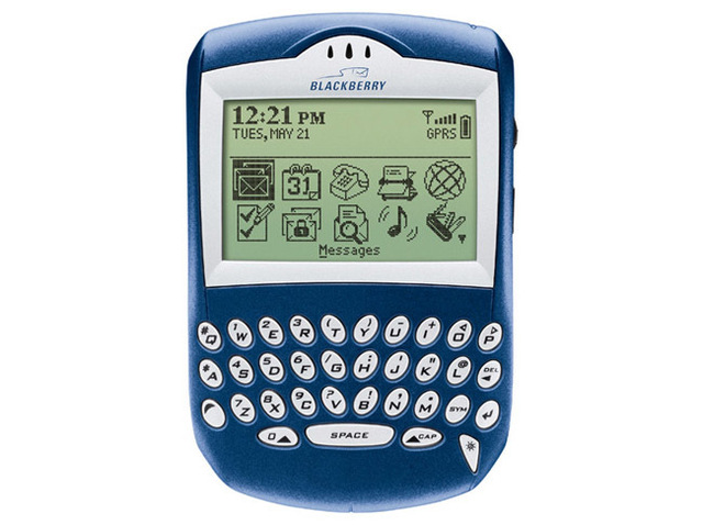 BlackBerry's first integrated phone