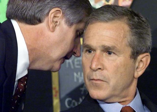 8:55 AM: President Bush is informed of the Attacks