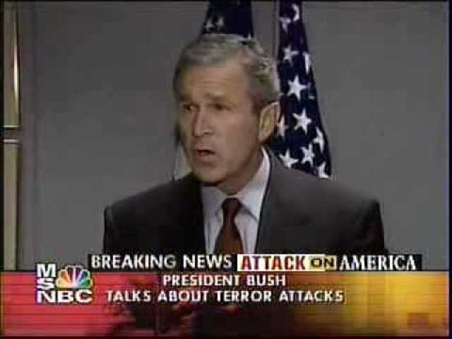 Bush takes action.