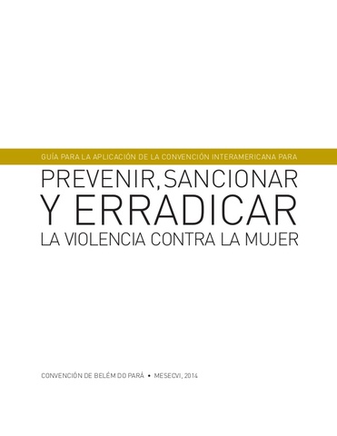 Ratificación de Convención de Belém do Pará en Brasil.