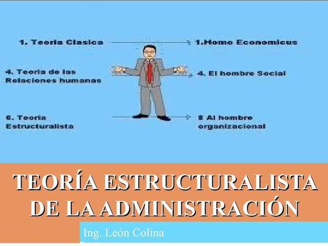 Teoría estructuralista