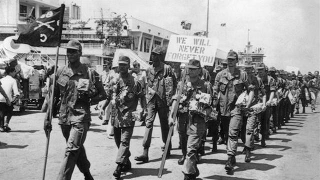 Last United States Troops Leave South Vietnam