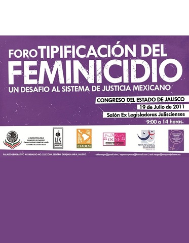Comienza el debate de la tipificación del Feminicidio