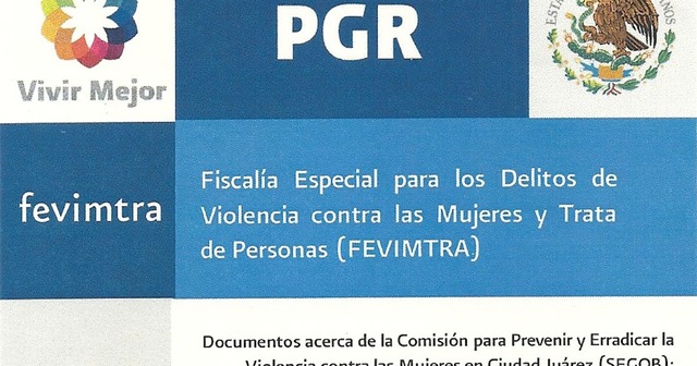 Se crea la Fiscalía Especial para los Delitos de Violencia contra las Mujeres y Trata de Personas
