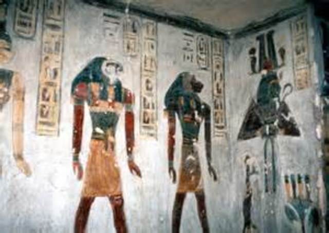 Champollio and Ippolitio Rosellini Went On Expedition For Two Months copied the enscriptions and identfied the original tomb owners and removed some wall decorations which are in the Lourve, Paris