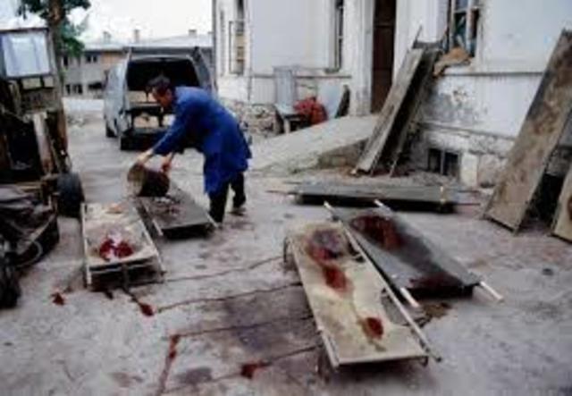 Bosnia- Sarajevo Attacked