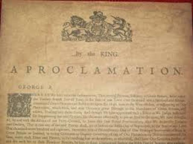 Proclamation Act