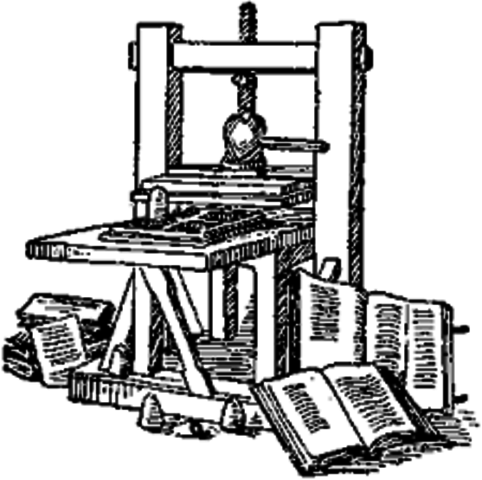 johannes gutenberg- printing press