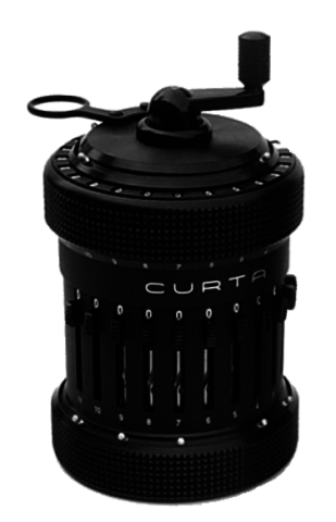 curt herzstark designs the curta calculator