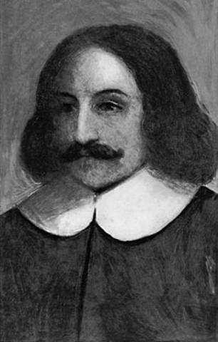 William Bradford describes his journey across the Atlantic and pilgrim's settlement in "Of Plymouth Plantation"