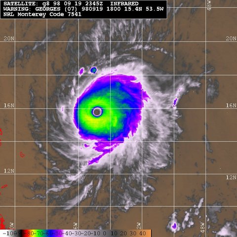 Hurricane hits the Dominican Republic