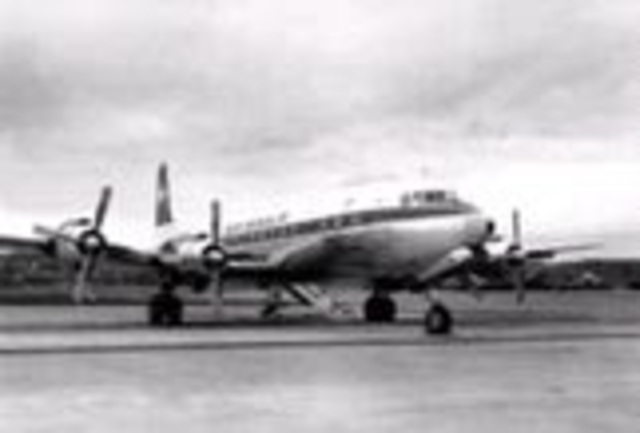 1945 - 1980 Turbohélices Douglas DC-7