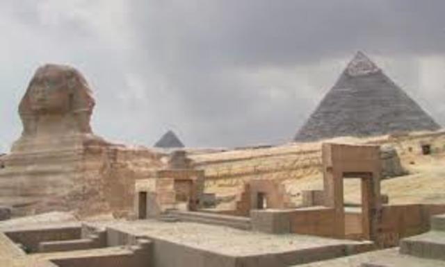 Middle Kingdom of Egypt begins  2050 B.C.