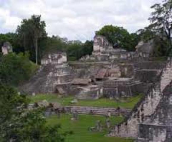 500 C.E Height of Mayan Civilization