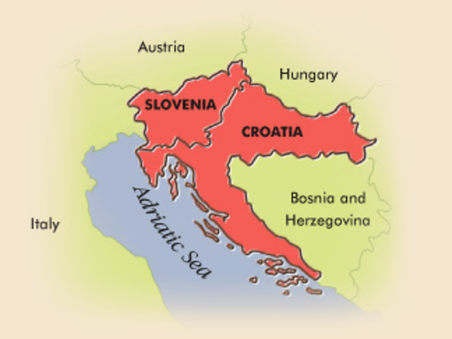 Slovenia and Croatia Declares Independence-Bosnia