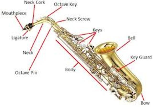 Parts of the Saxophone