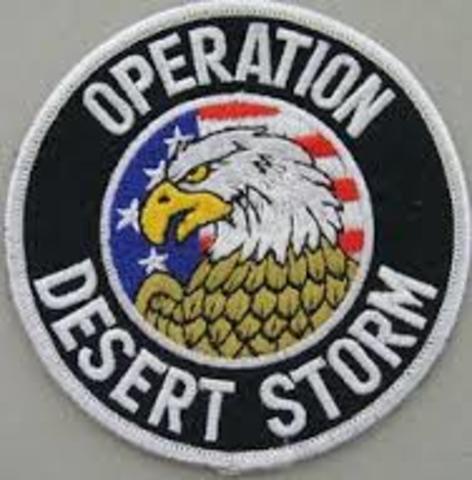 Operation Desert storm