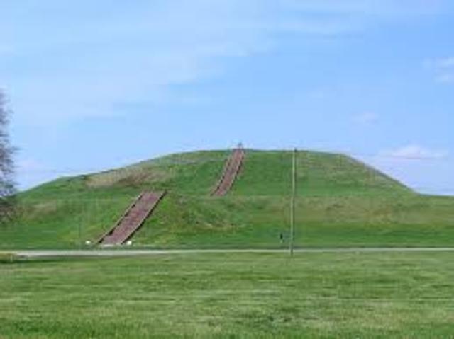 Adena mounds are built in Ohio