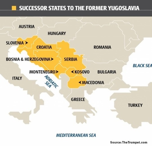 Slovenia and Croatia Declare Independence
