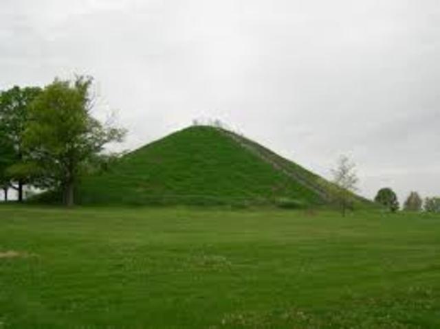 Adena Mounds are built in Ohio