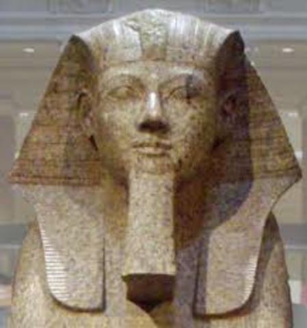 1503 B.C Reign of Queen Hatshepsut begins