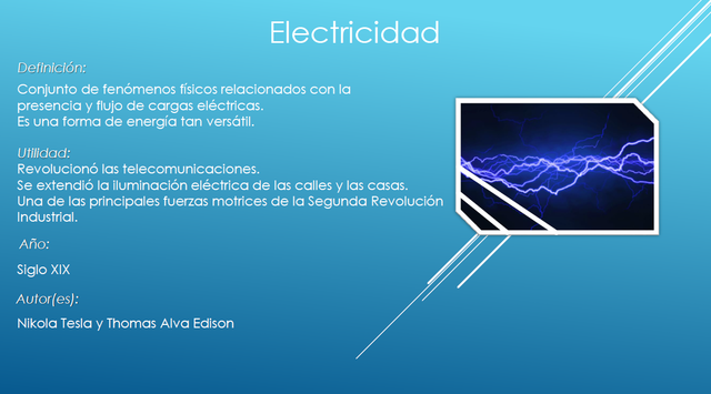 Electricidad