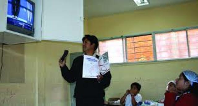 Televisión Educativa vía Satelite