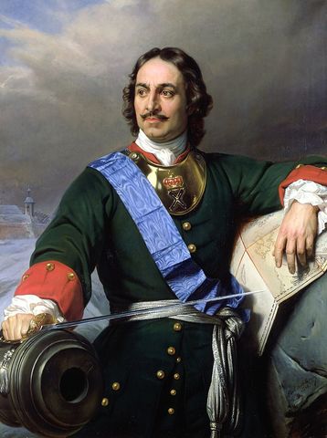 Peter the Great, czar of Russia, dies - 1725