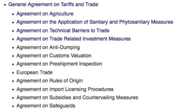 Acuerdos Multilaterales (GATT)