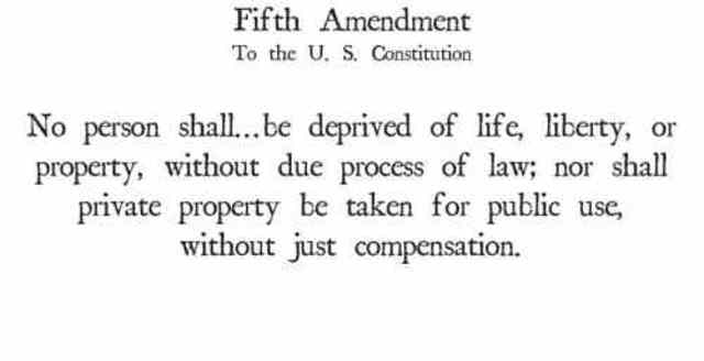 Fifth Amendment