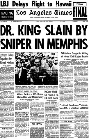 Assassination of Martin Luther King Jr.