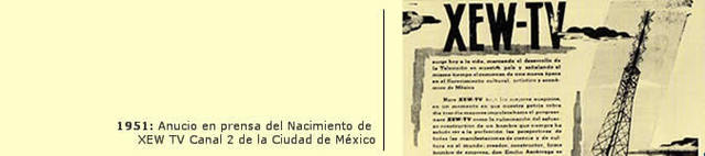 Inicia operaciones la XEW-TV Canal 2
