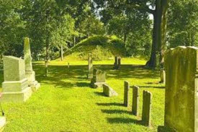 500 B.C  Adena mounds are built in Ohio