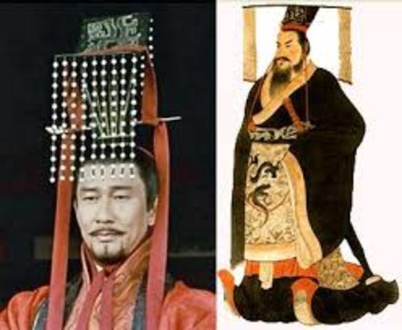 221 B.C China has first emperor