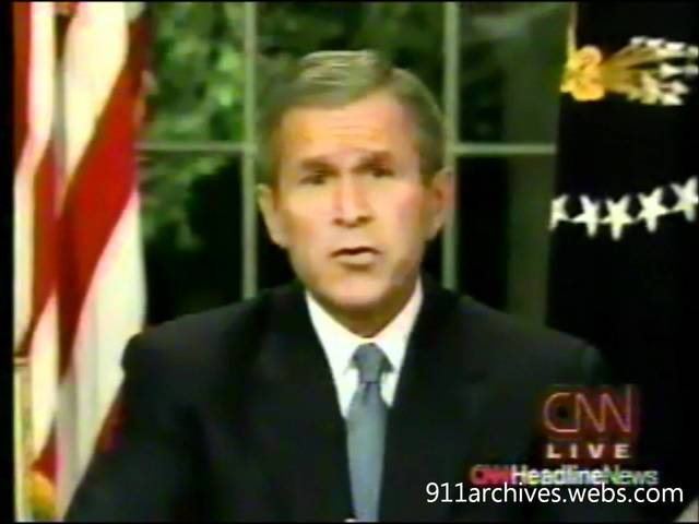 President Bush declares war on Terror