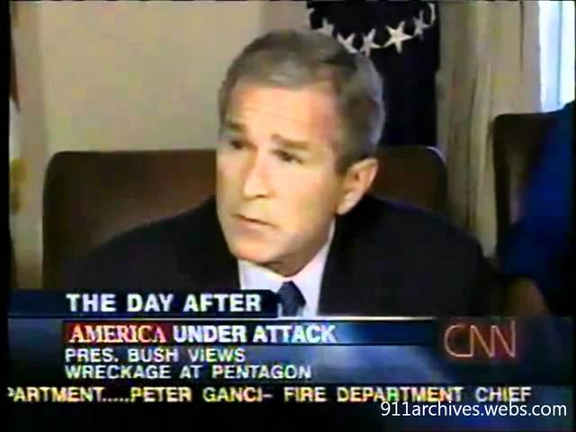 8:30 pm - President Bush speaks out to the nation.