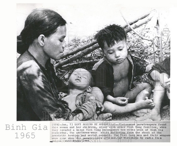 Vietcong Gains Control of Binh Gia